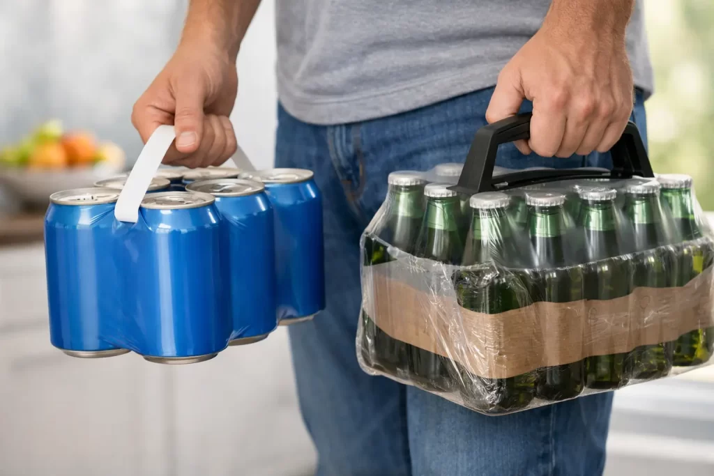 Carry Handles for Beverage Packs That Work