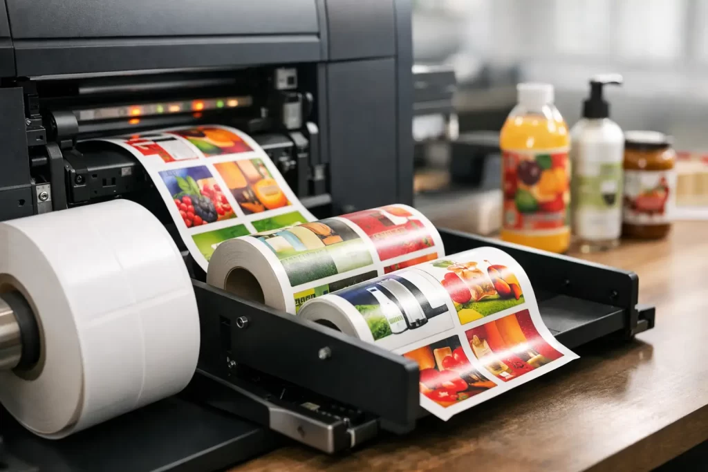 Digital Label Printing for Short Runs
