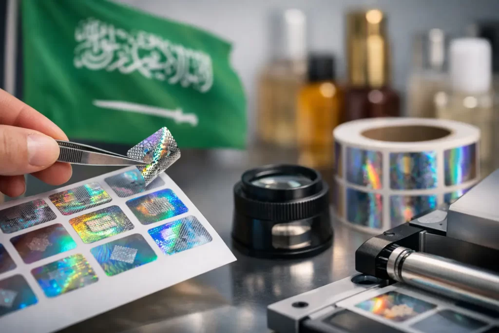 Security Label Printing Saudi Arabia for Brands