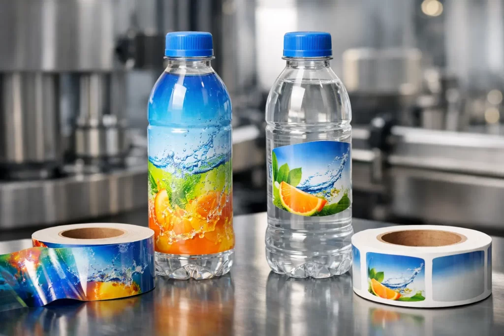 Shrink Sleeves vs Pressure Sensitive Labels